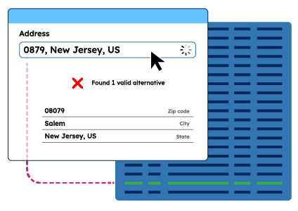 GeoPostcodes-How to validate addresses with on-premise data