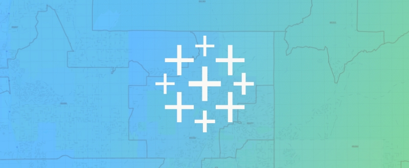 GeoPostcodes-Tableau map zip code