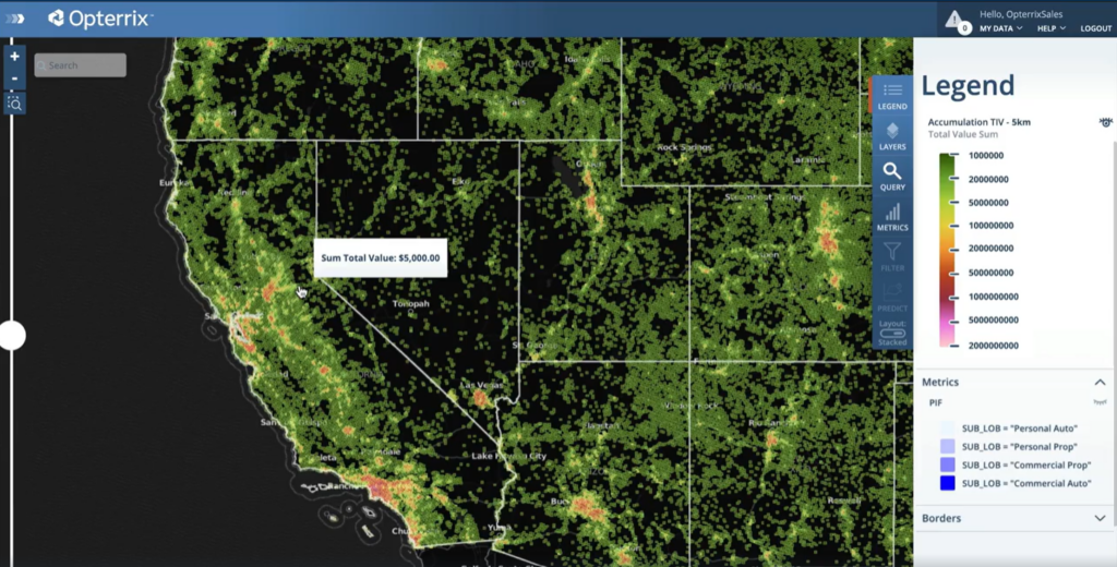 GeoPostcodes-Opterrix Risk Assesment Software