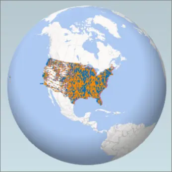 GeoPostcodes-Create zip code map