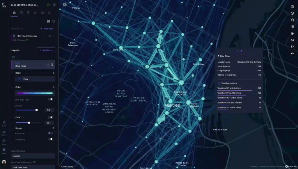 GeoPostcodes - Comparing Zip Code Mapping Tools  - FOURSQUARE