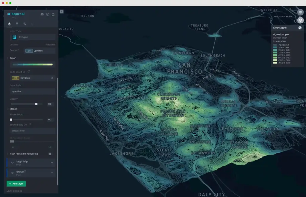 GeoPostcodes - Comparing Zip Code Mapping Tools - KEPLER