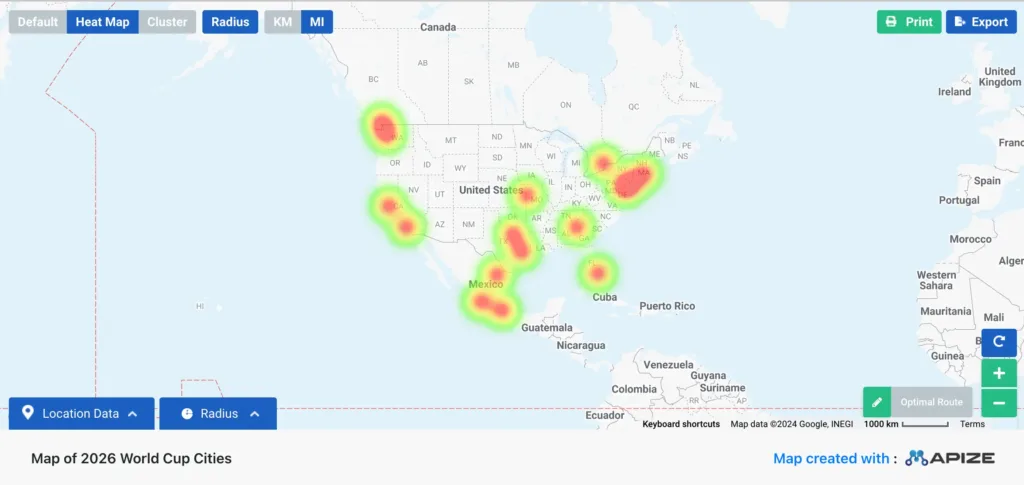 GeoPostcodes-Create zip code map