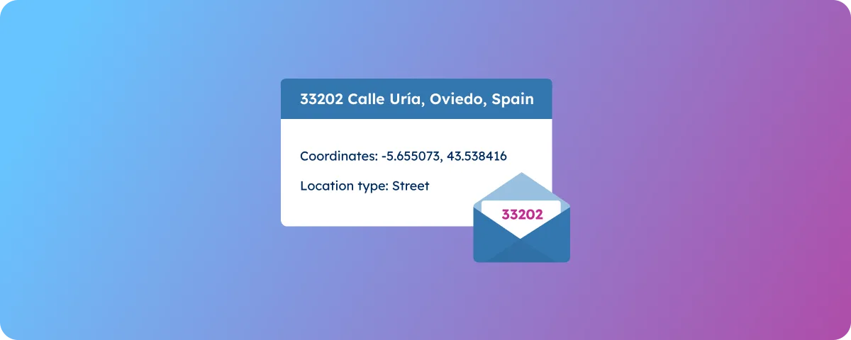 GeoPostcodes - get zip code from latitude and longtitude
