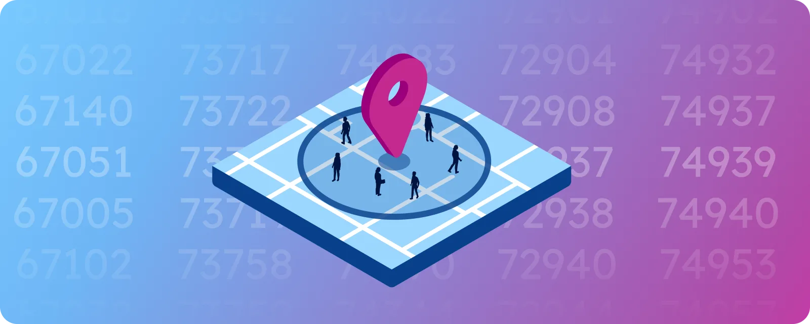 GeoPostcodes - geolocation advertising