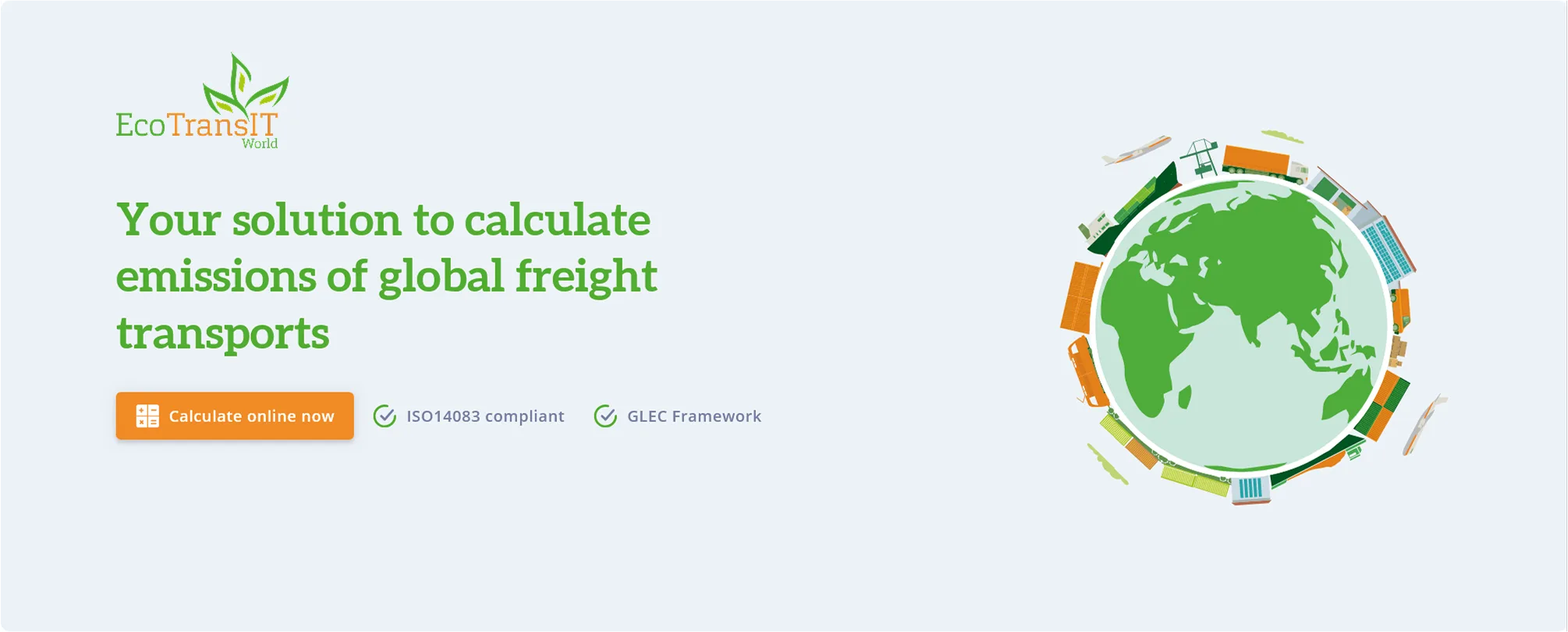GeoPostcodes - EcoTransit CO2 calculator