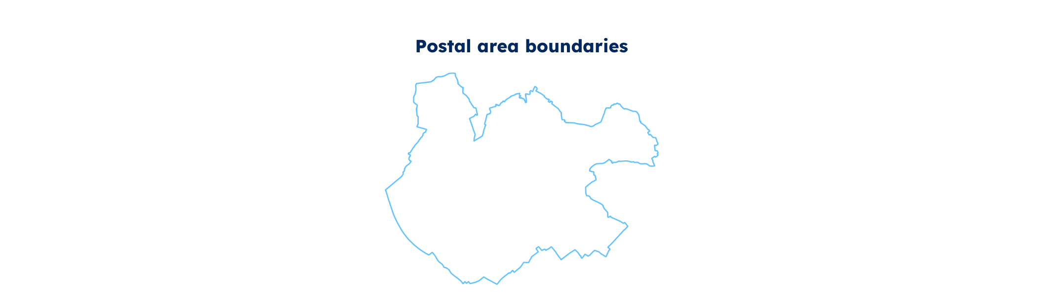 Shape files of administrative divisions and postal code areas