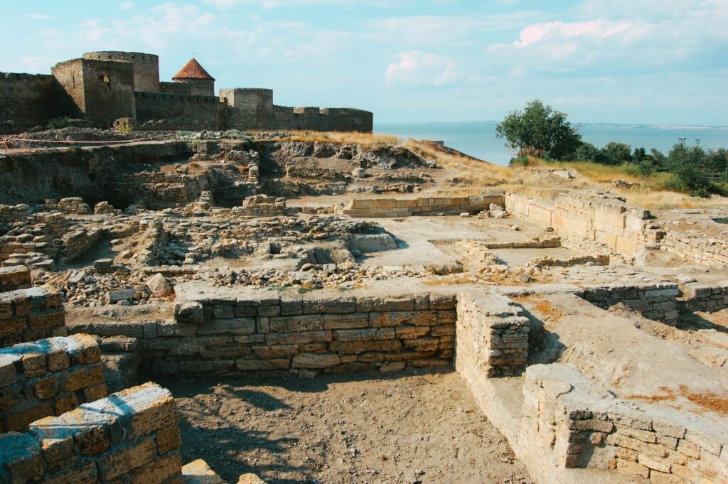 Archaeological site photo by Nika Benedictova