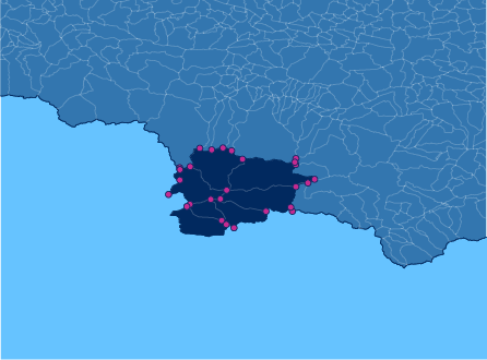 Edge matched map