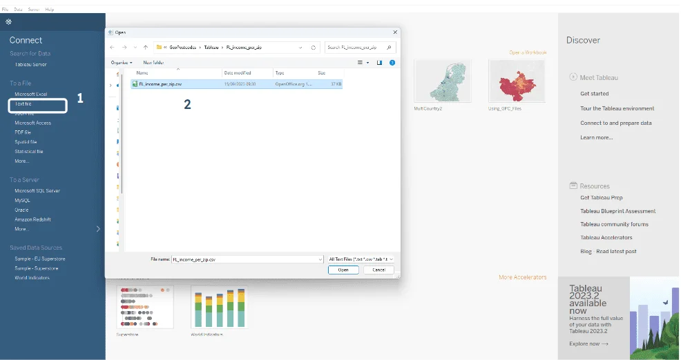 Map editor in tableau