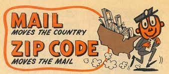 Campaign "Mail moves the country. Zip code moves the mail"