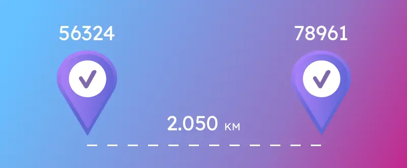 GeoPostcodes-How to Calculate Distance Between Two Zip Codes in Python