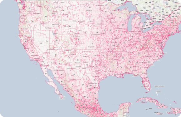 GeoPostcodes-Boundaries-database