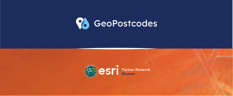 GeoPostcodes -ESRI partnership with GeoPostcodes