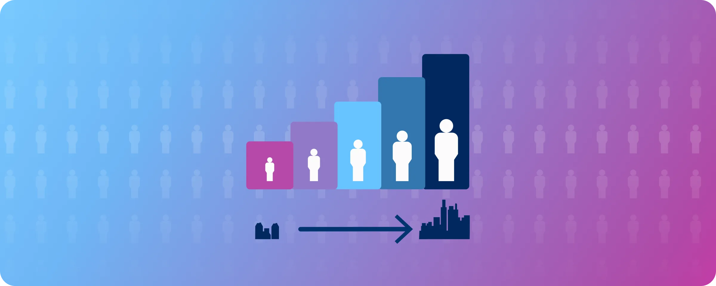 GeoPostcodes average population of a city