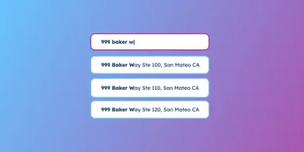 GeoPostcodes - address autofill