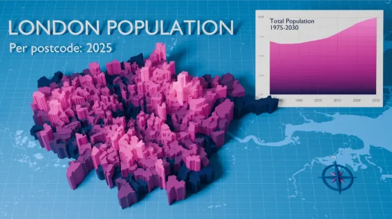 GeoPostcodes - London Population no logo