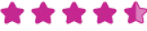 GeoPostcodes-Review-stars_magenta